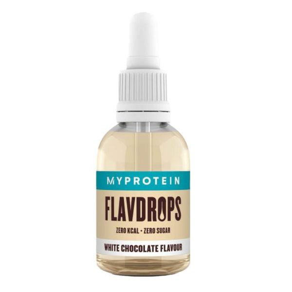 Myprotein Смакова добавка Flavdrops 50ml White Chocolate 2022-09-0096 фото