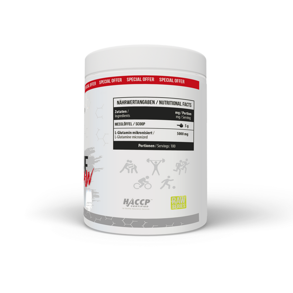 MST L-Glutamine Raw (500 g) 18073-01 фото