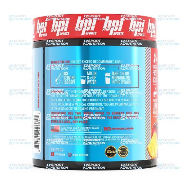 BPI Sports CLA + Carnitine 350 г Watermelon Freeze 811238 фото
