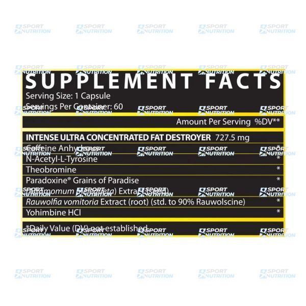 Жиросжигатель Nutrex Lipo-6 Intense Ultra Concentrate 60 капсул 2022-10-1754 фото