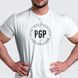 Футболка біла з принтом Pure Gold Lifting Club P&oacute;l&oacute; M White 2022-10-0466 фото 1