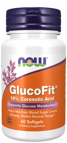 Now Foods Glucofit 60 капсул 2022-10-1370 фото