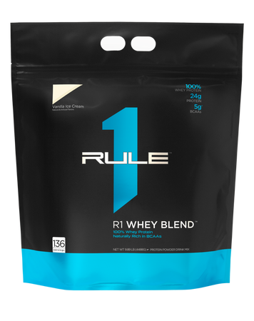 Протеїн Rule One (R1) Whey Blend 4502 г Vanilla ice cream 816712 фото