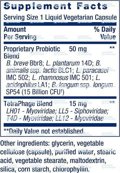 Поддержка здоровья кишечника Life Extension Florassist GI With Phage Technology 30 капсул 2023-10-3221 фото