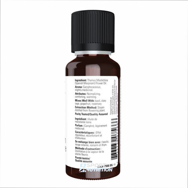 Олія майорану Now Foods Marjoram Oil 30 мл 2022-10-2675 фото