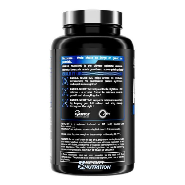 Стимулятор тестостерону Nutrex Research Anabol Nighttime 60 капсул 100-62-3750073-20 фото