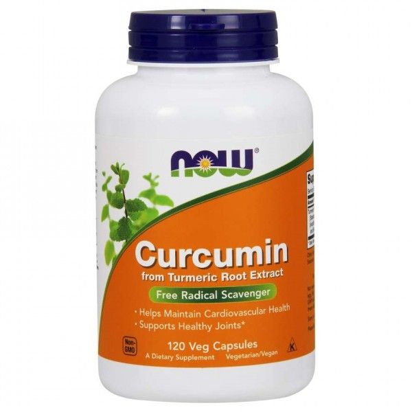 Now Foods Curcumin Extract 665 мг 120 капсул 815922 фото