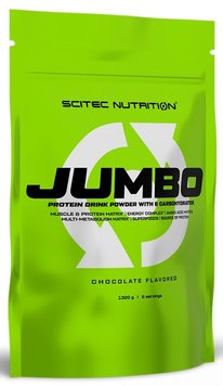 Гейнер Scitec Nutrition Jumbo 1320 г Шоколад 728633102624 фото