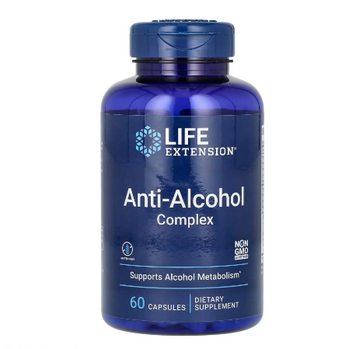 Антиалкогольный комплекс Life Extension Anti-Alcohol Complex 60 капсул 2022-10-1960 фото