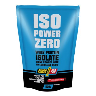 Протеїн Power Pro ISO Power Zero 500 г Strawberry With Cream 2022-10-2514 фото