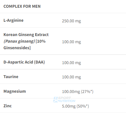 Вітамінний комплекс для чоловіків Trec Nutrition Multivitamin For Men 90 капсул 820078 фото