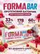 Батончик протеїновий FitWin Forma Bar 60г Raspberry cheesecake 23306-01 фото 1