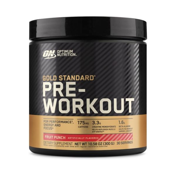 Передтренувальний комплекс Optimum Gold Standard Pre Workout 300 г Fruit Punch 2023-10-2772 фото