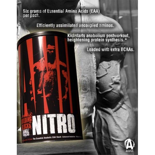 Universal Nutrition Animal Nitro EAA 44 пакетика 104925 фото