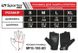 Перчатки Sporter Men (MFG190.6 D) L Full Black 820029 фото 2