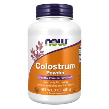 Порошок молозива Now Foods Colostrum Powder Pure 85 г 2022-10-2626 фото