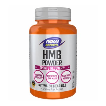 Гидроксиметилбутират Now Foods Sports HMB Powder 90 г 2022-10-2397 фото