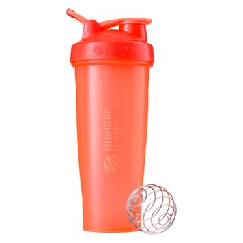 Шейкер Blender Bottle Classic Loop с шариком 940 мл Coral 811688 фото