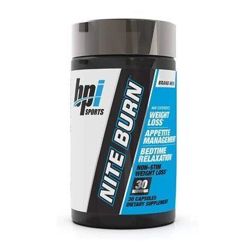 Жироспалювач BPI Sports Nite Burn 30 капсул 107032 фото