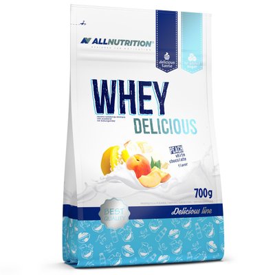 Протеин Allnutrition Whey Delicious 700 г White Chocolate with Orange 100-84-0049702-20 фото