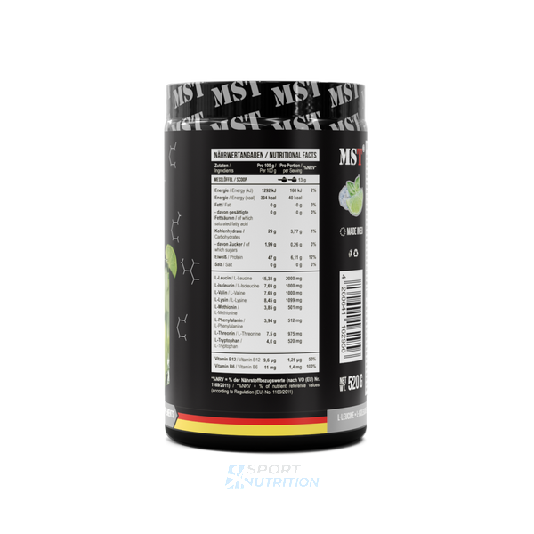MST Nutrition BCAA & EAA Zero 520 г Mojito 11084-02 фото