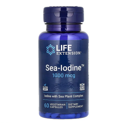Life Extension Sea-Iodine 1000 мкг 60 капсул 2022-10-1912 фото