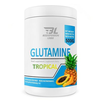 Bodyperson Labs Glutamine 500 г Tropical 100-82-9422397-20 фото