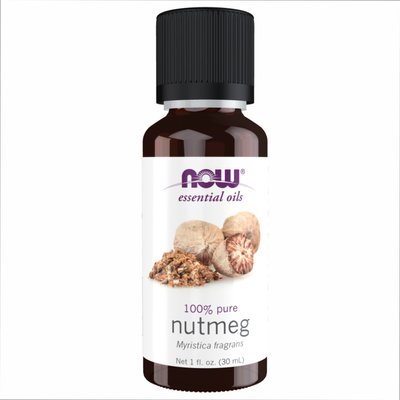 Олія мускатного горіха Now Foods Nutmeg Oil 30 мл 2022-10-2678 фото