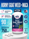 Підримка лібідо Haya Labs Horny Goat Weed + Maca 750 мг 90 таблеток 820443 фото 1