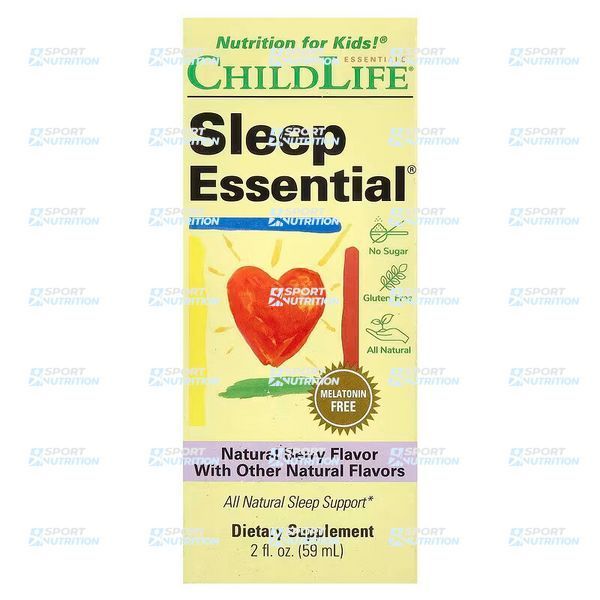 Спокойный сон для детей ChildLife Sleep Essential 59 мл Natural Berry 2023-10-3463 фото