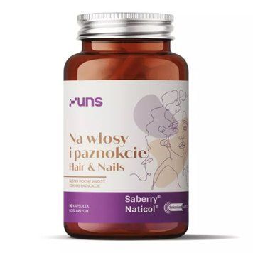 Комплекс для волосся, шкіри та нігтів UNS Vitamins Na wlosy i paznokcie 90 капсул 2022-10-2722 фото