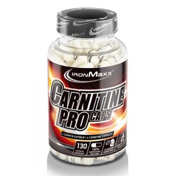 Жиросжигатель IronMaxx Carnitine Pro 130 капсул 815219 фото