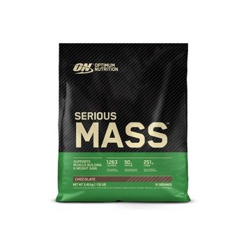 Гейнер Optimum Nutrition Serious Mass EU 5.45 кг Chocolate 821902 фото