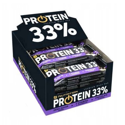 GoOn Протеїновий батончик Protein 33% Bar 25x50g Chocolate 2022-09-0283 фото