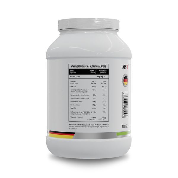 Коллаген MST Collagen Peptides Fortigel 1000 г Green apple 059825 фото