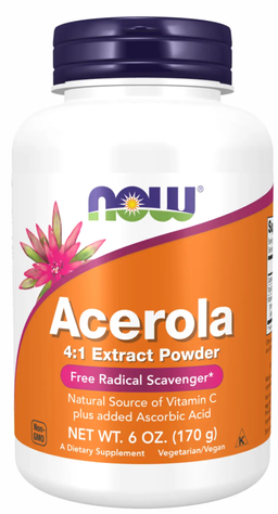Now Foods Acerola Powder 170 г 2022-10-1335 фото