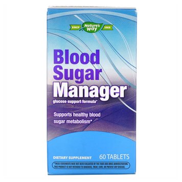 Контроль рівня цукру в крові Nature's Way Blood Sugar Manager 60 таблеток 2022-10-1070 фото