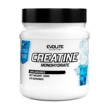 Креатин моногідрат Evolite Nutrition Creatine Monohydrate 300 г Unflavoured 23248-01 фото