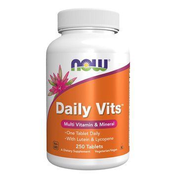 Мультивітаміни Now Foods Daily Vits 250 таблеток 2023-10-2828 фото