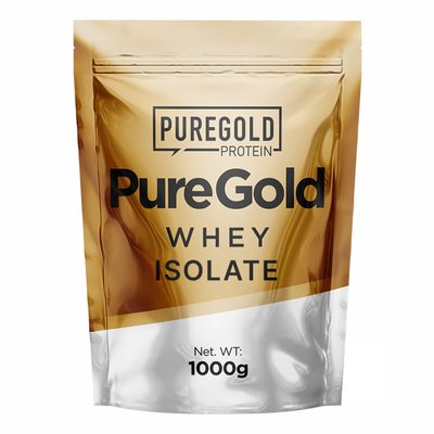 Протеин Pure Gold Whey Isolate 1000 г Belgian Chocolate 2022-10-0422 фото