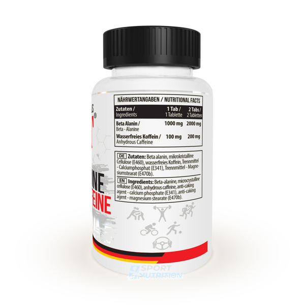 Бета-аланін + кофеїн MST Beta-Alanine + Caffeine 90 таблеток 0203 фото