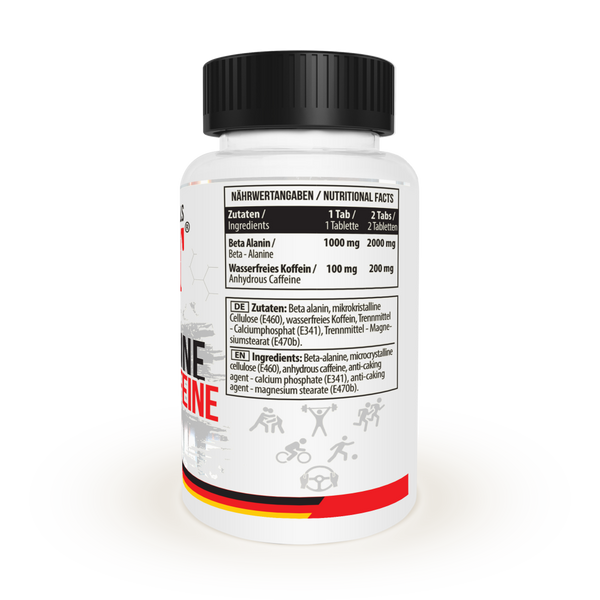 Бета-аланин + кофеин MST Beta-Alanine + Caffeine 90 таблеток 0203 фото