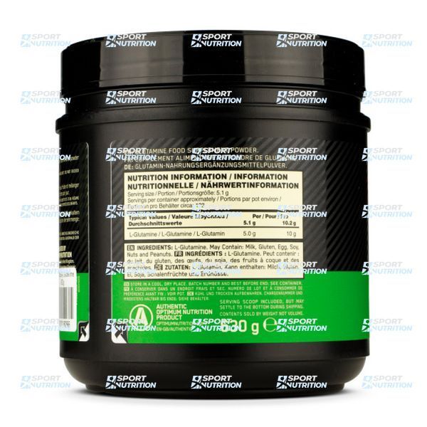 Optimum Nutrition Glutamine Powder 630 г 2022-10-2908 фото
