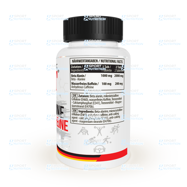 Бета-аланин + кофеин MST Beta-Alanine + Caffeine 90 таблеток 0203 фото