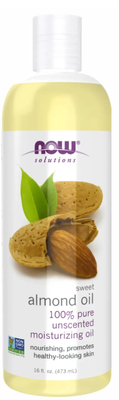 Олія солодкого мигдалю Now Foods Solutions Organic Sweet Almond Oil 473 мл 2022-10-2687 фото