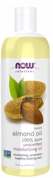 Масло сладкого миндаля Now Foods Solutions Organic Sweet Almond Oil 473 мл 2022-10-2687 фото