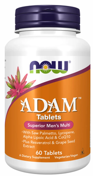 Now Foods ADAM Men's Multiple Vitamin 60 таблеток 2022-10-0239 фото