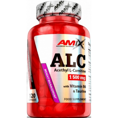 L-карнитин Amix ALC with Taurine & Vitamin B6 120 капсул 819284 фото