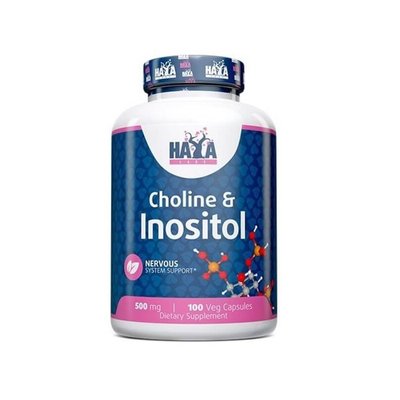 Haya Labs Choline & Inositol 500 мг 100 капсул 820260 фото