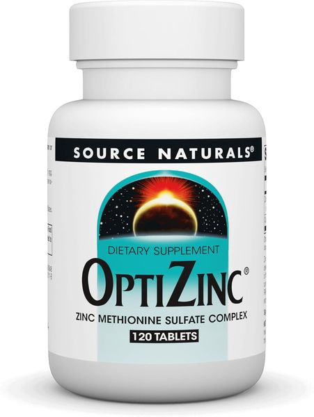 Source Naturals OptiZinc 30мг 120 таблеток 2023-10-2687 фото